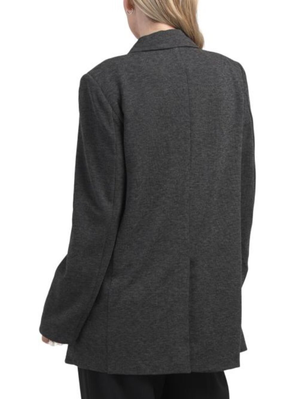 SUSANA MONACO Fleece Boyfriend Blazer - Picture 2 of 3